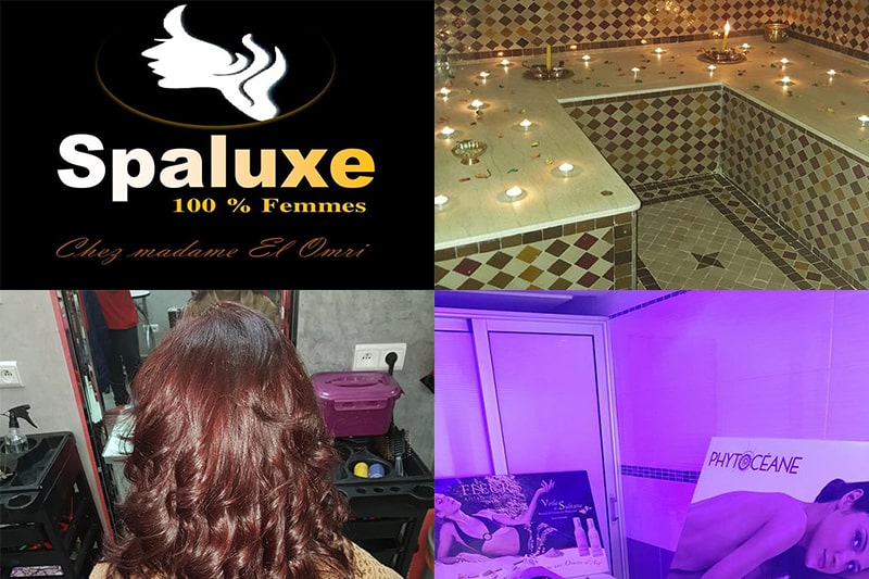 spaluxe spa massage coiffure femme