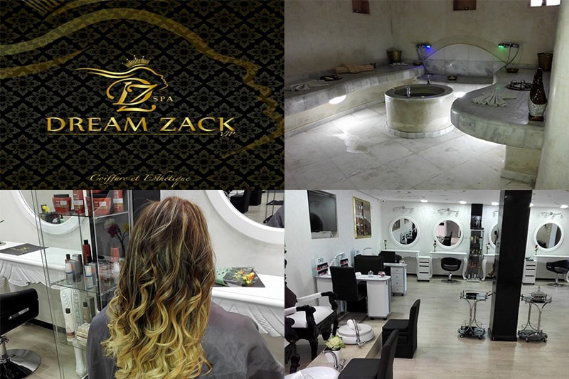 dream zack spa massage coiffure el jadida