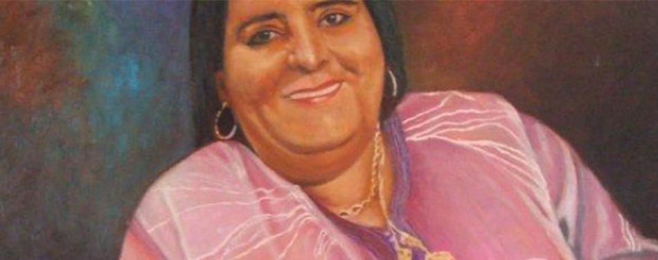 chaibia talal une artiste peintre ne a el jadida