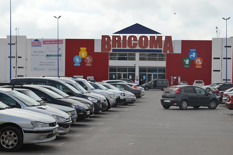 bricoma, shopping, el, jadida